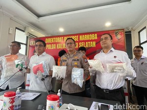 4 Residivis Terlibat Jaringan Narkoba Fredy Pratama Ditangkap Polda Kalsel