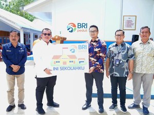 BRI Renovasi SD Negeri di Gunungsitoli, Murid Jadi Nyaman Belajar