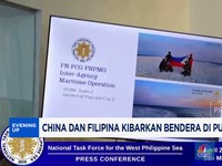 Video: China dan Filipina Kibarkan Bendera di Pulau Sengketa