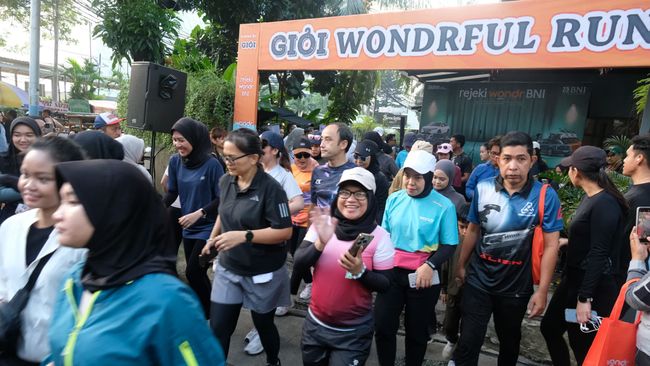 Hadirkan Undian Rejeki wondr BNI di Gelaran GIOI Wondrful Run