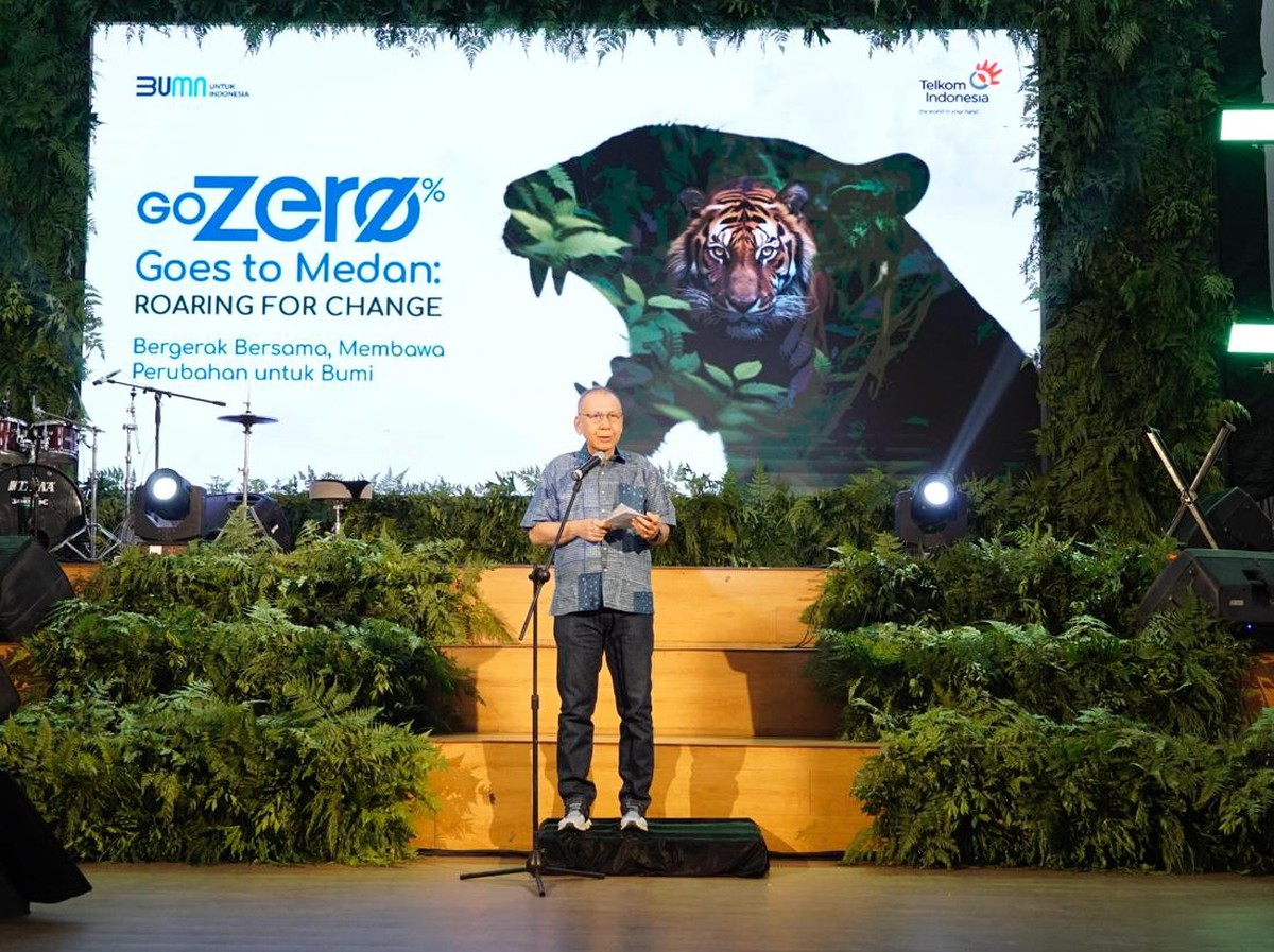 Telkom Gelar GoZero% di Medan, Dorong Aksi Nyata untuk Bumi