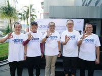 Telkom Gelar Aksi Jalan Santai Sambil Pilah Sampah Plastik di Medan