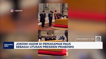 Video: Jokowi Jadi Utusan Prabowo Hadiri Pemakaman Paus