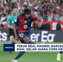 Video: Kalahkan Real Madrid, Barcelona Raih Copa Del Rey