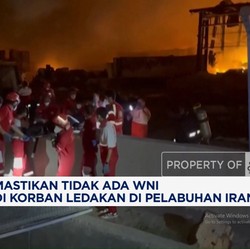 Video: Kemenlu: Tak Ada WNI Jadi Korban Ledakan di Pelabuhan Iran