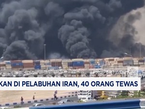 Video: Ledakan di Pelabuhan Iran, 40 Orang Tewas