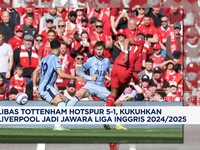 Video: Libas Tottenham Hotspur 5-1, Liverpool Jadi Jawara Liga Inggris