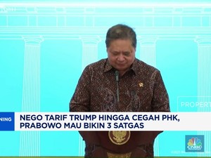 Video: Nego Tarif Trump Hingga Cegah PHK, Prabowo Mau Bikin 3 Satgas