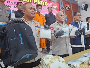 Iming-iming Ratusan Juta Bikin Kurir Mau Bawa Sabu Rp 12,8 M ke Riau