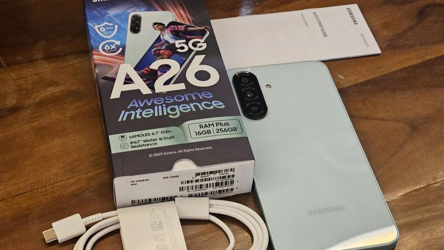 Profil Samsung Galaxy A26. (Dok. Samsung Galaxy)