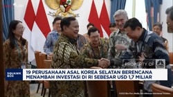 Video: 19 Perusahaan Korsel Bakal Tambah Investasi Rp 30 Triliun di RI