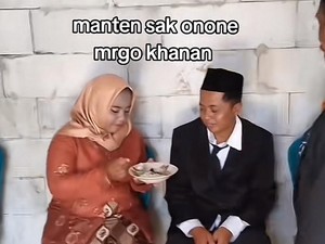 Tak Bulan Madu, Siti dan Ribut Nikah Tanpa Riasan-Dekorasi Langsung Kerja