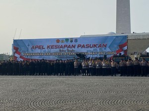 13 Ribu Personel Gabungan Disiagakan Kawal May Day Fiesta 2025 di Jakarta