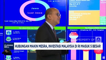 Video: Hubungan Makin Mesra, Investasi Malaysia di RI Masuk 5 Besar