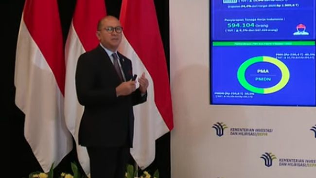 BKPM: Realisasi Investasi Rp465 T Cetak 594 Ribu Lapangan Kerja di Q1