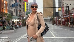 Kimmy Jayanti Kece Pamer Baby Bump Anak Ketiga Sambil Traveling di Jepang