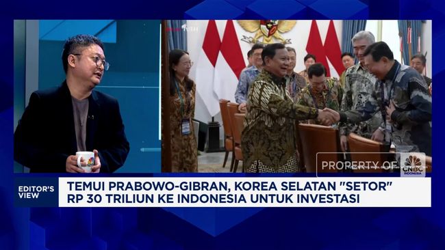 Video: Korea Selatan Setor Rp 30 Triliun ke Indonesia Untuk Investasi