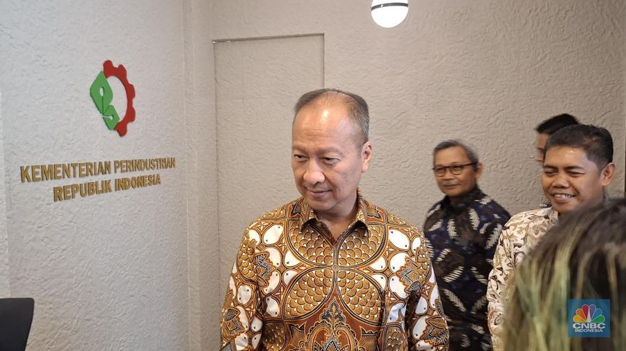 Menteri Perindustrian, Agus Gumiwang Kartasasmita. (վ/Chandra Dwi)