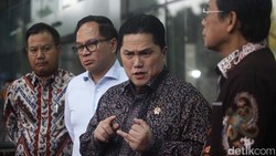 Lantik Dua Pejabat Kementerian BUMN, Erick Thohir Titip Danantara