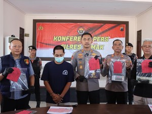 Curi Mobil Saudara Pakai Kunci Duplikat, Pria di Demak Dibekuk Polisi