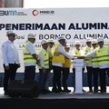 Perdana! Inalum Terima Alumina dari Proyek SGAR Mempawah