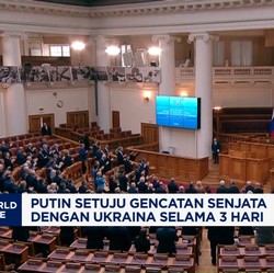 Video: Putin Setuju Gencatan Senjata Dengan Ukraina Selama 3 Hari