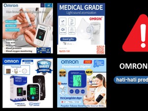 Waspada Produk Palsu & Penipuan Mengatasnamakan OMRON Resmi