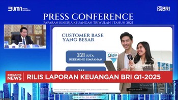 Video: BRI Cetak Laba Rp13,80 Triliun di Q1-2025