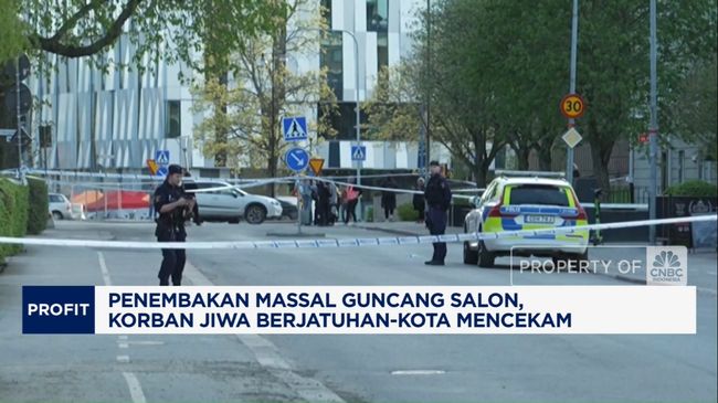 Video: Penembakan Massal Guncang Salon di Swedia, 3 Orang Tewas