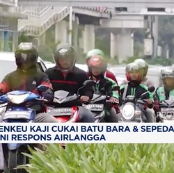 Video: Respons Airlangga Soal Kemenkeu Kaji Cukai Batu Bara & Motor