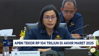 Video: APBN Tekor Rp 104 Triliun di Akhir Maret 2025