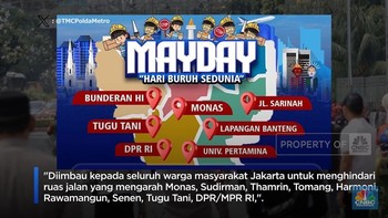 Hindari Jalan Ini Saat Peringatan May Day Besok