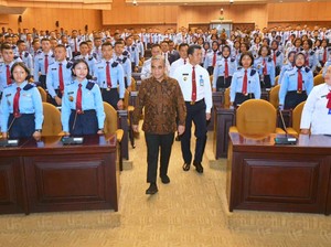 Terima Siswa SMA Taruna Nusantara, Ahmad Muzani Sampaikan Nilai Pancasila