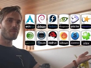 PewDiePie Rekomendasikan Instal Linux Setelah Disiksa oleh Windows