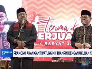  Pramono Akan Ganti Patung MH Thamrin