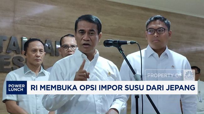 Video: Mentan Amran: RI Buka Opsi Impor Susu dari Jepang