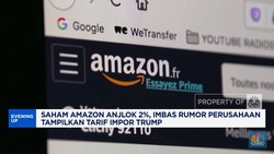 Video: Saham Amazon Anjlok 2%, Imbas Isu Tarif Impor