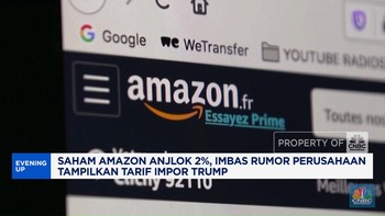 Video: Saham Amazon Anjlok 2%, Imbas Isu Tarif Impor