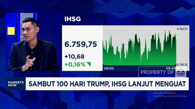 Video: Sambut 100 Hari Trump, IHSG dan Rupiah Kompak Menguat