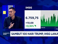 Video: Sambut 100 Hari Trump, IHSG & Rupiah Kompak Menguat