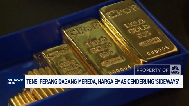 Video: Tensi Perang Dagang Mereda, Harga Emas Cenderung 'Sideways'