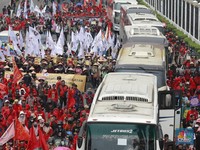 Buruh Gelar Demo Besar-besaran Besok di Jakarta, Kepung DPR dan Istana