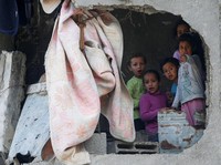 Gaza Membara, 80 Tewas di Tengah Kunjungan Trump ke Timur Tengah