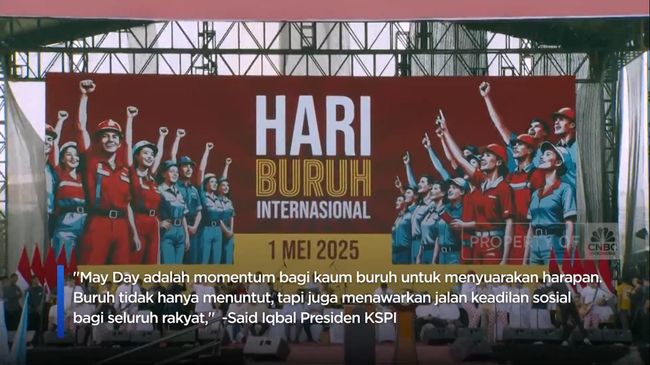 Deretan Tuntutan Buruh di Peringatan May Day 2025