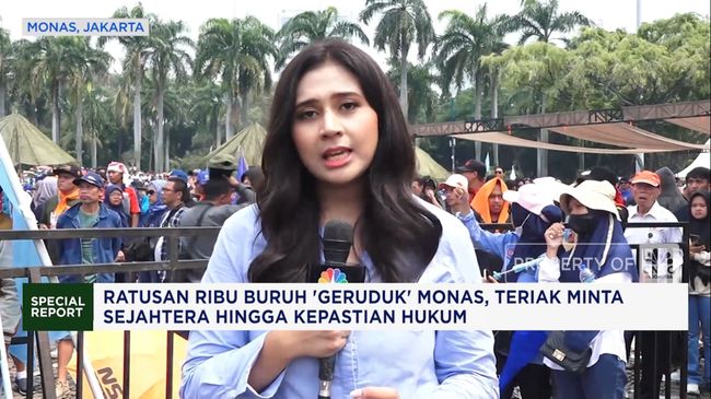 Rayakan May Day, Buruh Teriak Minta Sejahtera Hingga Kepastian Hukum