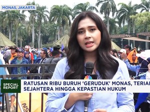 Rayakan May Day, Buruh Teriak Minta Sejahtera Hingga Kepastian Hukum