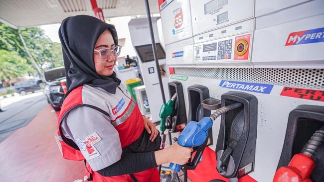 Harga BBM Nonsubsidi Pertamina Turun Mulai 1 Mei, Ini Daftarnya
