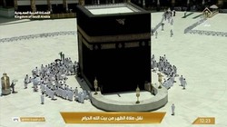 Pemandangan Langka, Mataf Sepi di Awal Musim Haji