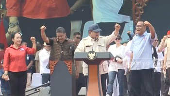 Simak! Pidato Lengkap Prabowo di Peringatan Hari Buruh, Sampaikan Ini