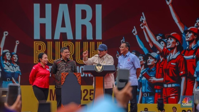 50.000 Buruh Mau Kumpul di Monas, Bawa Tuntutan Ini ke Hadapan Prabowo